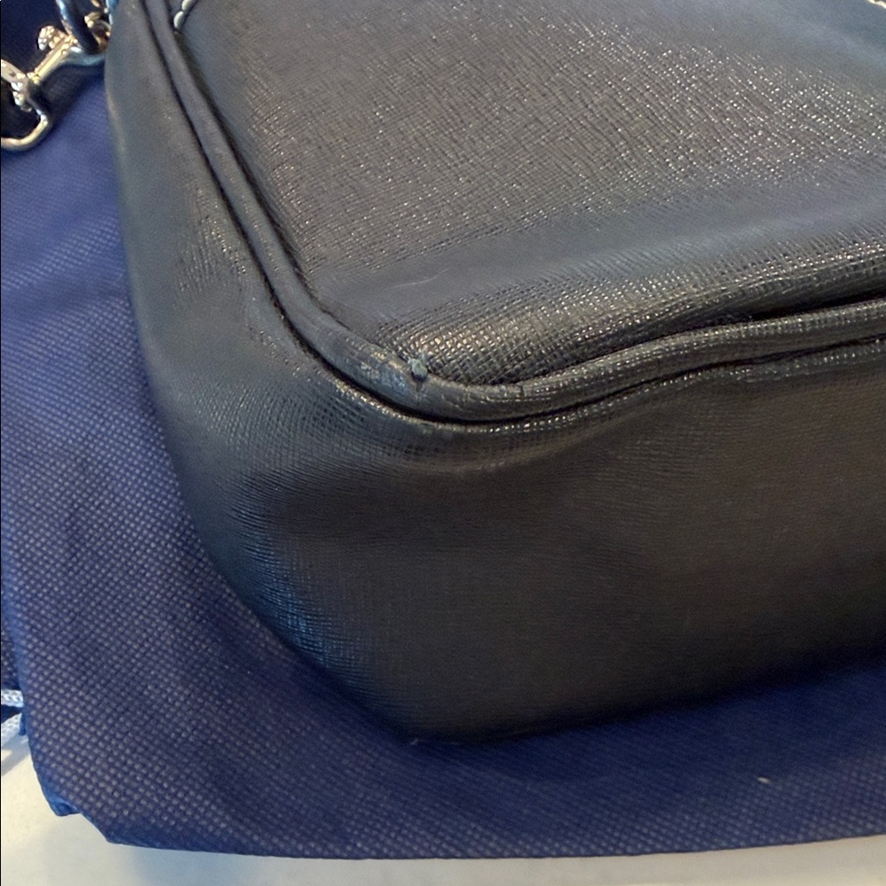 Dooney & Bourke Black Crossbody Bag with Gold Accents - Picture 13 of 16